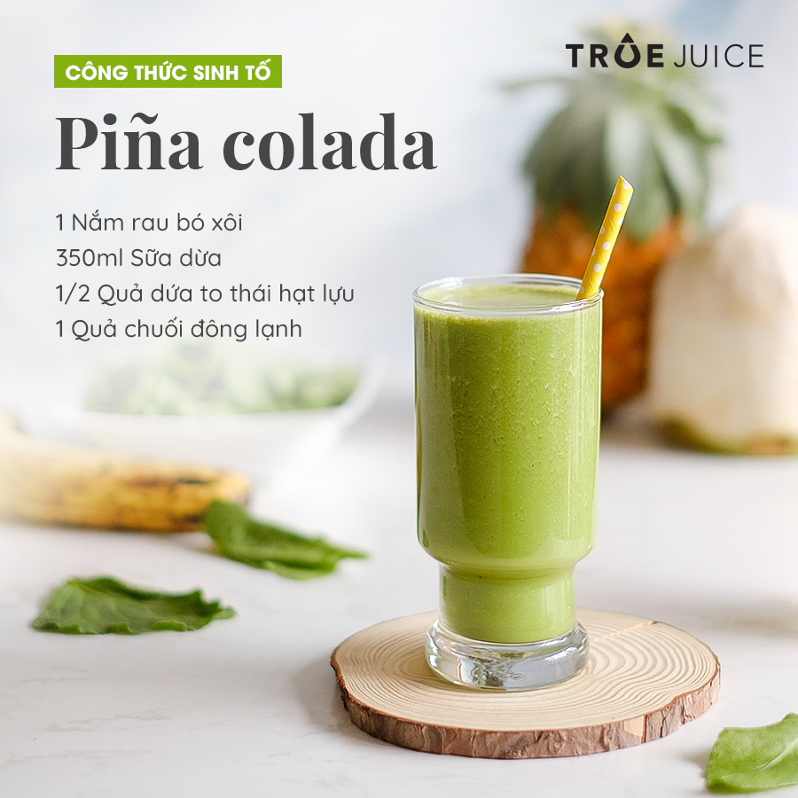 sinh tố pina colada