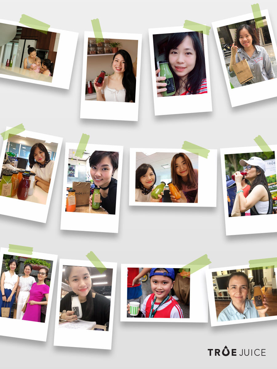 khách hàng True Juice