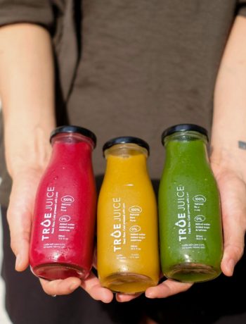 những chai nước ép thất thường