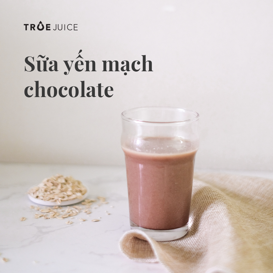 sữa yến mạch chocolate